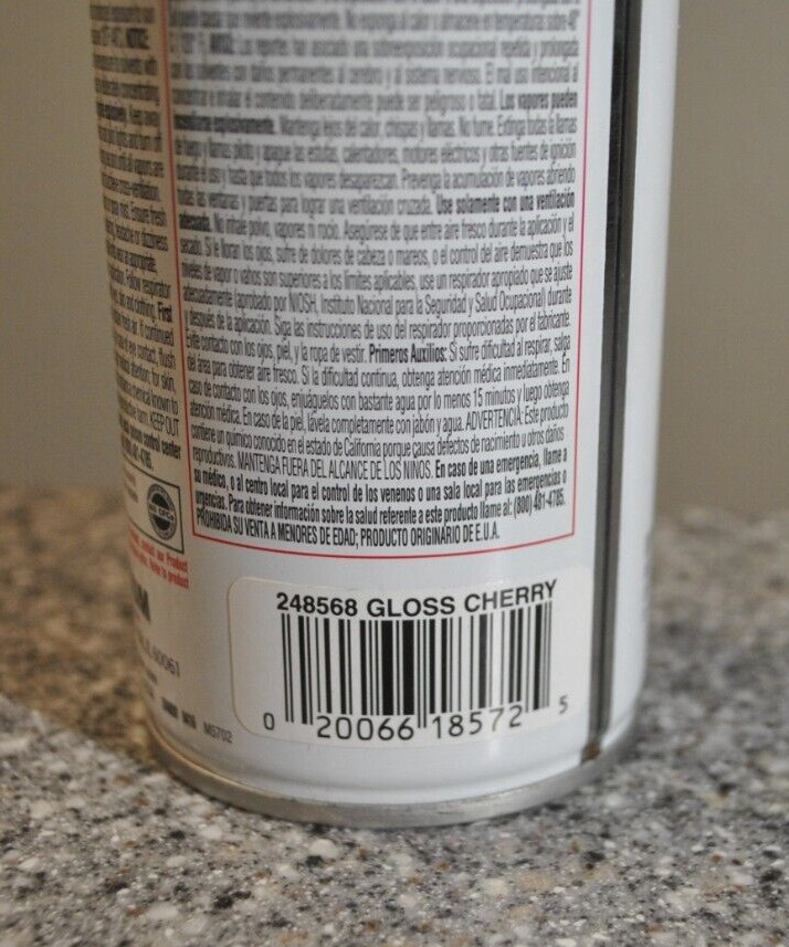 Rust-Oleum, Cherry, Stops Rust Gloss Protective Enamel Spray Paint, 12 Oz