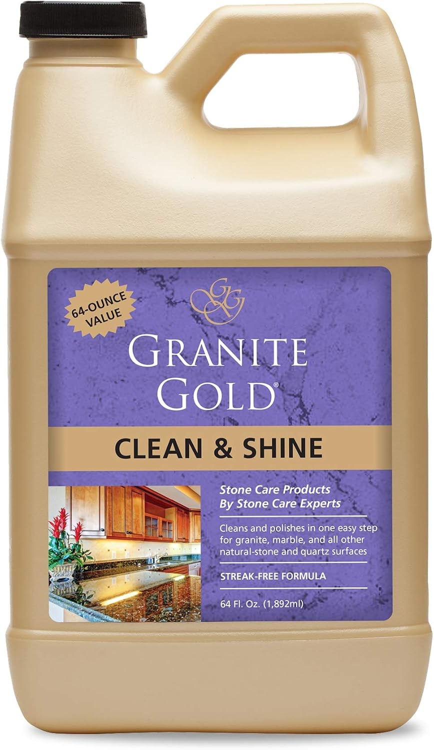 Clean & Shine Spray Granite Marble & Other Natural Stone & Quartz Surfaces 1 x