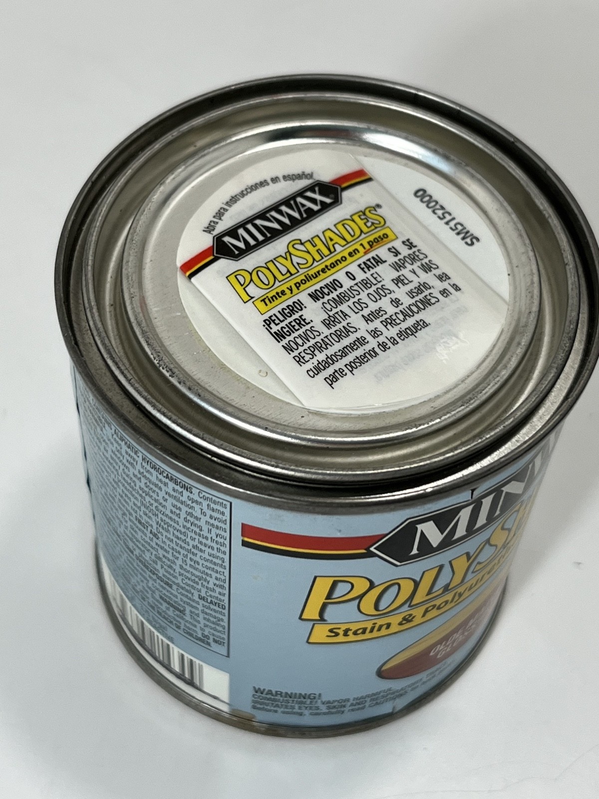 MINWAX PolyShades OLDE MAPLE GLOSS Wood Stain & Finish 1/2 Pint (8 oz) – NEW