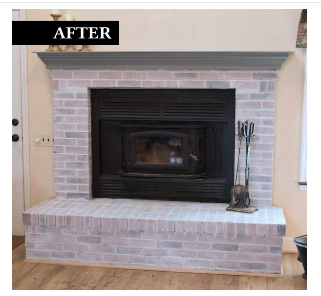 Giani Brick Transformations Whitewash Paint for Brick Walls and Fireplaces