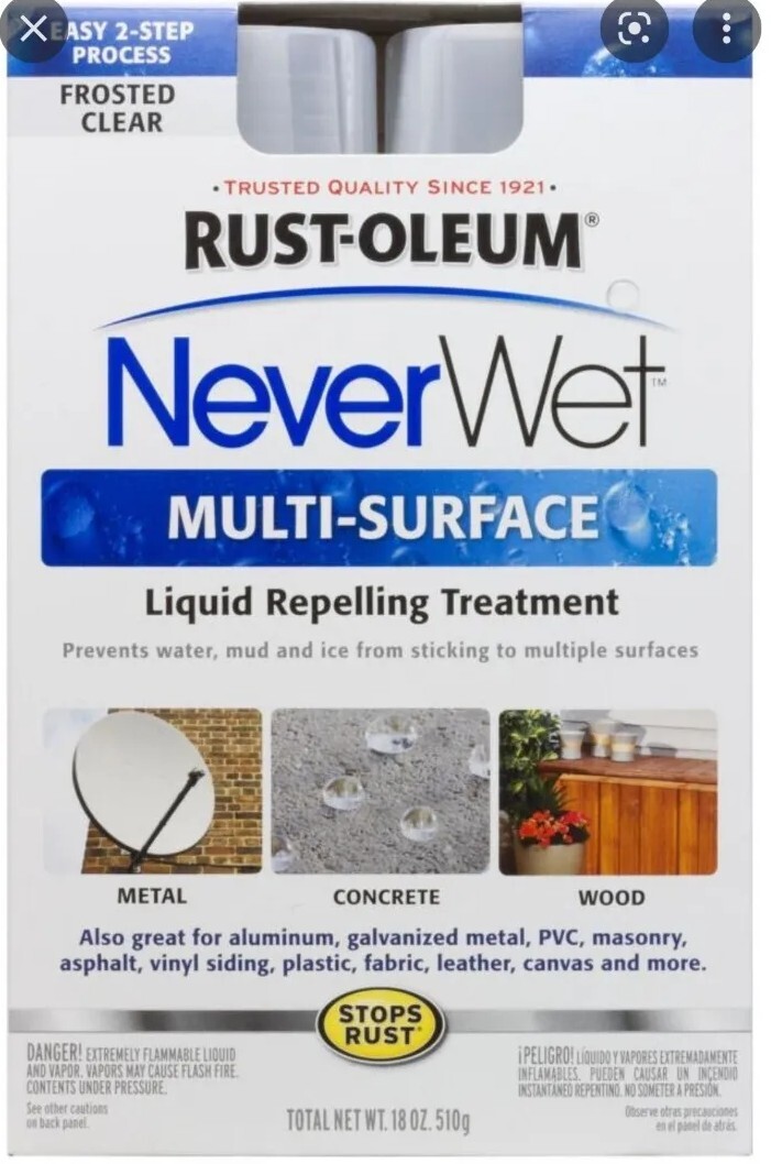 Never Wet Rust-Oleum 18 oz Multi Surface Protector Liquid Repelling Treatment