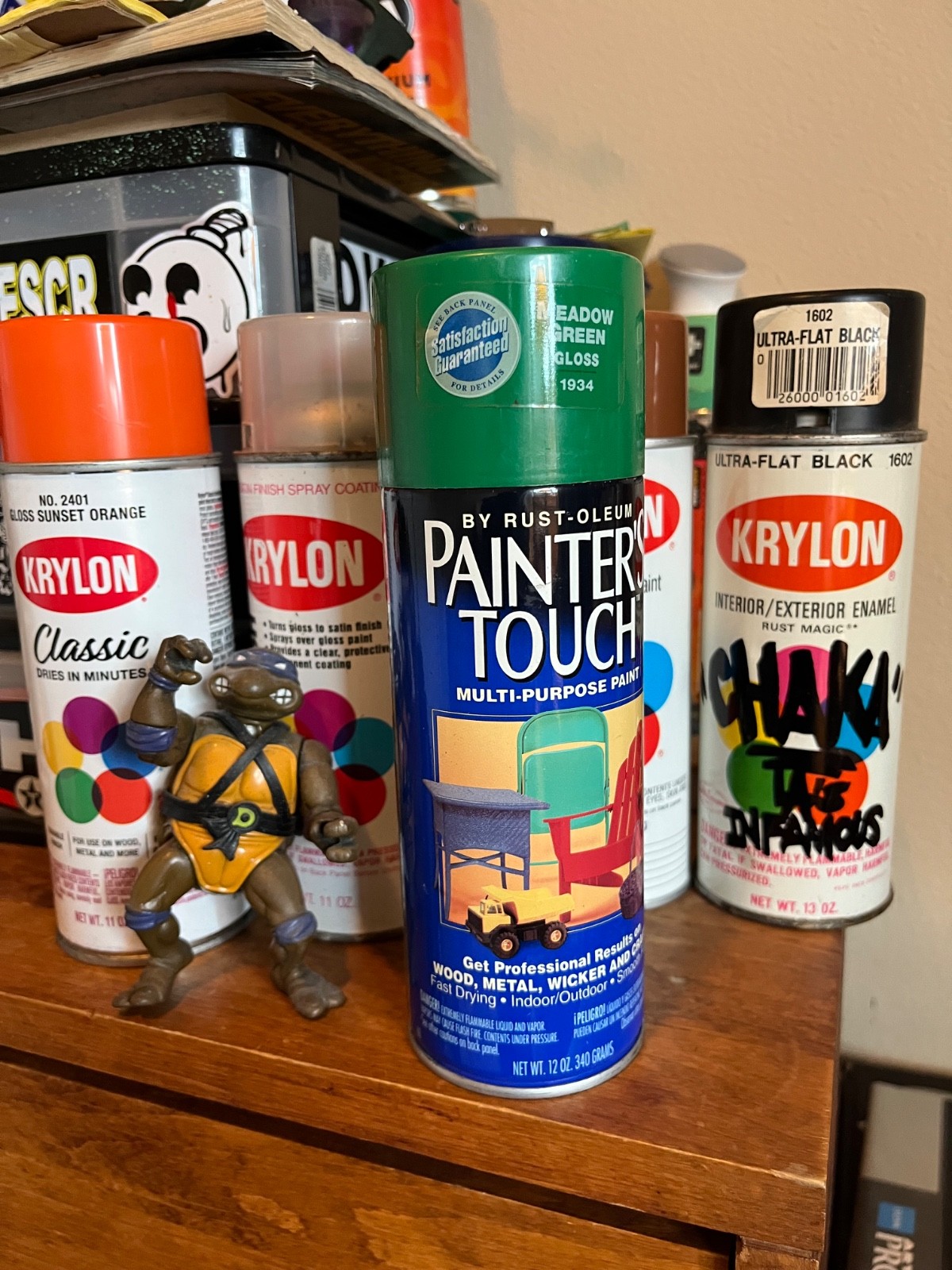Rustoleum Vintage Spray Can (1) Painters Touch 1944 Meadow Green