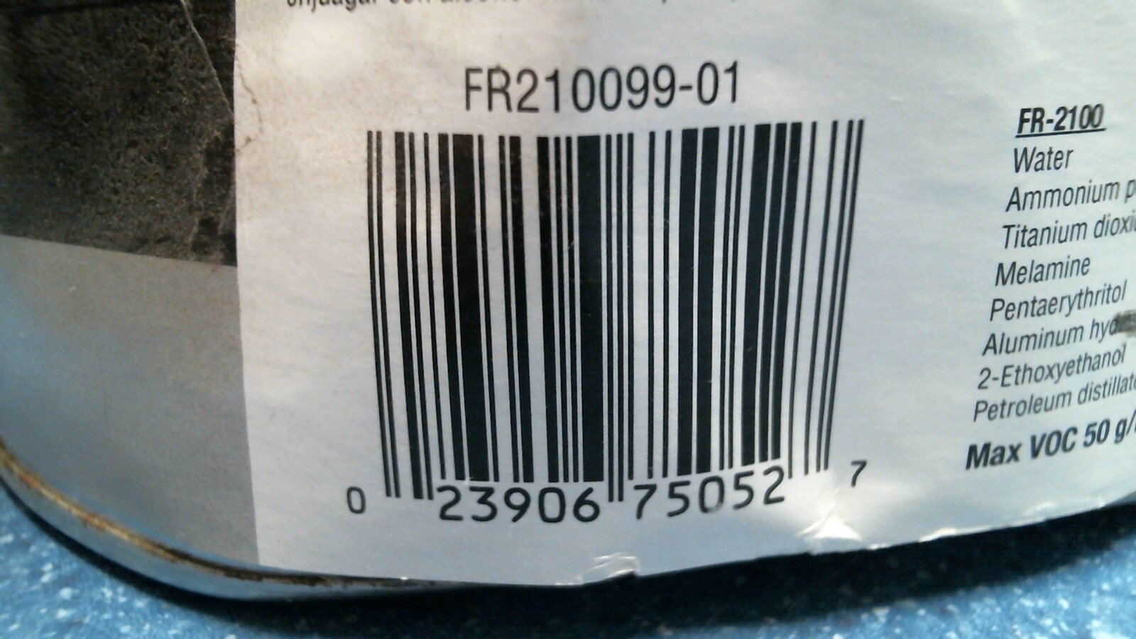 Insl-X Fire Retardant Paint, Flat, White 1 gal. (FR-210) FS