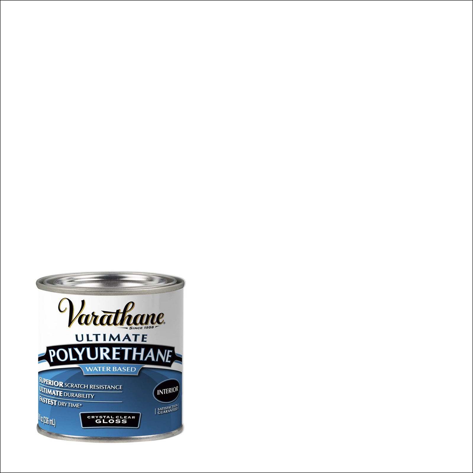 Varathane Ultimate Water Based Polyurethane Gloss Half Pint Interior Finish