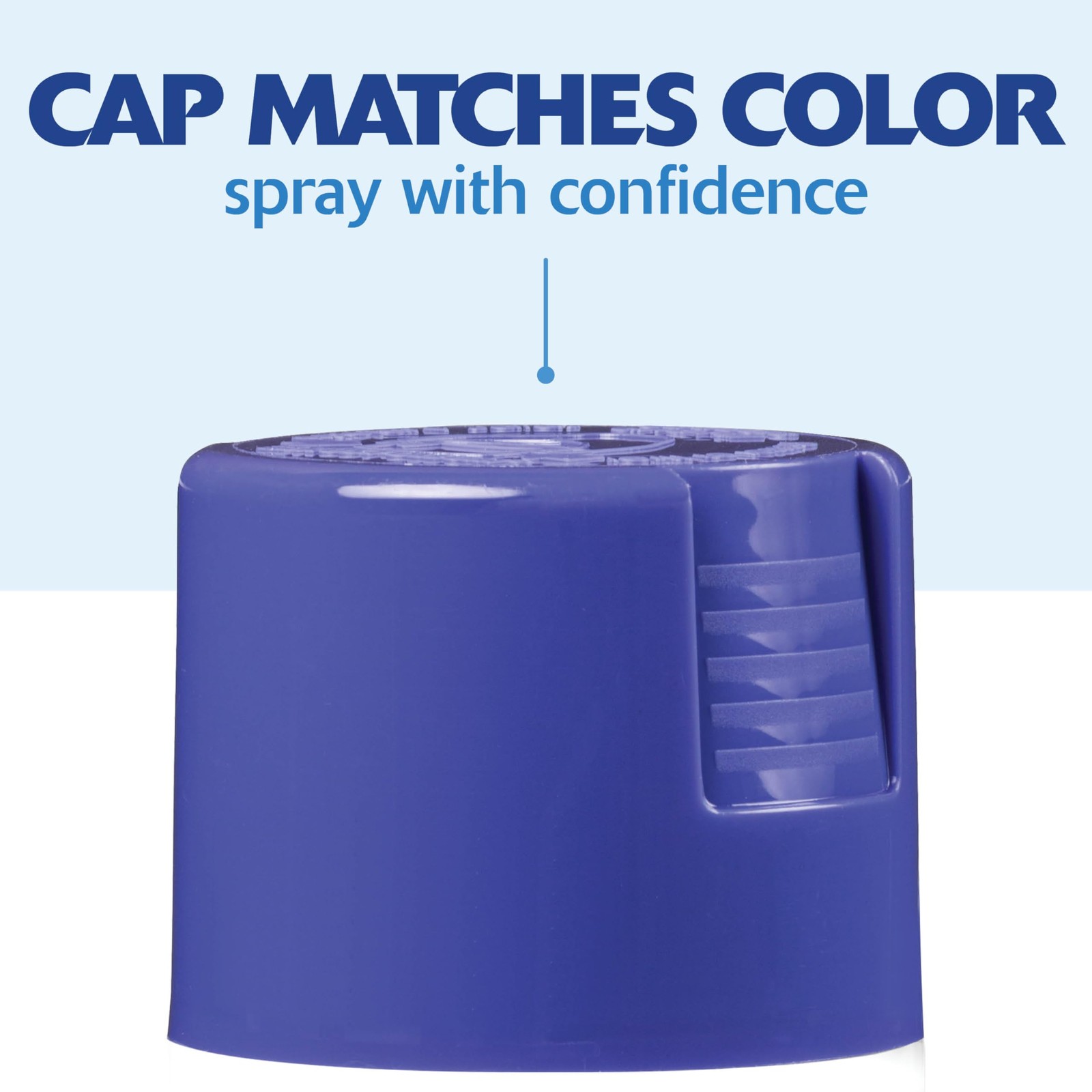 12 Ounce Pack of 6 High Gloss Macaw Blue Spray Paint for Interior Exterior Use