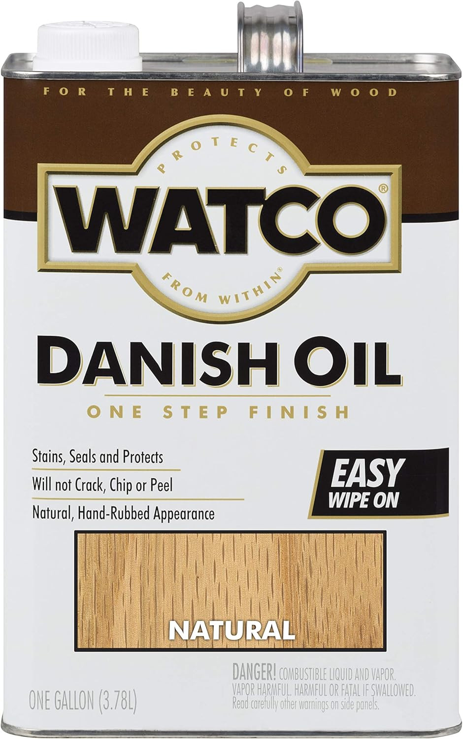 Danish Oil Wood Finish – 2.5 Gallon for Stunning Natural Wood Care