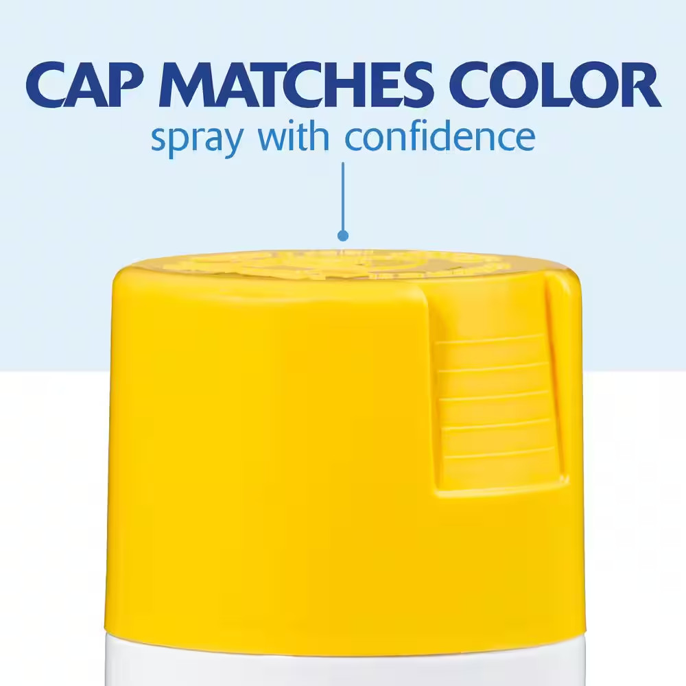 12 Oz. Gloss Sun Yellow General Purpose Spray Paint (6-Pack)