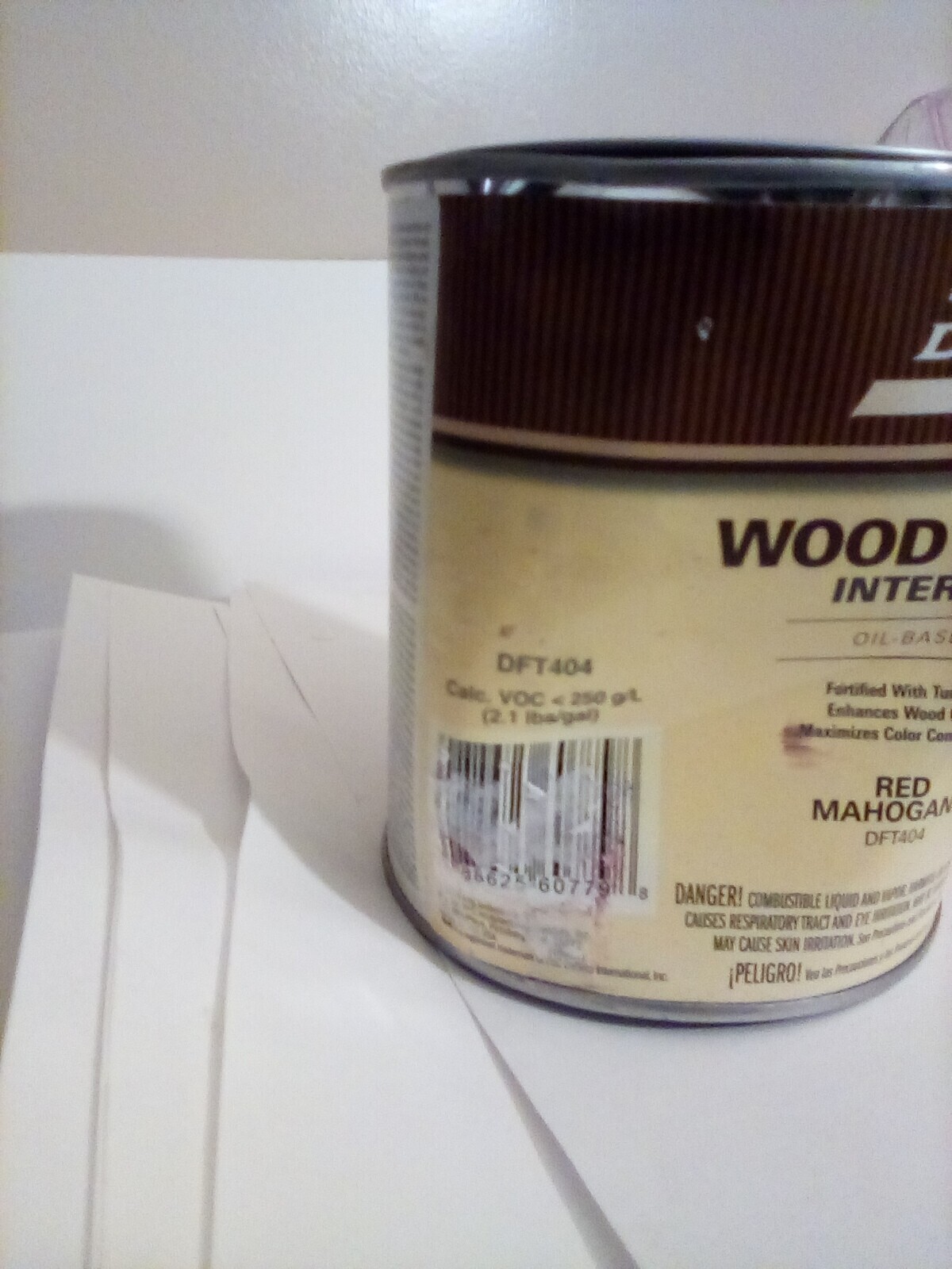 1 Can Deft (PP&G) Wood Stain Interior Oil Based 32 OZ. RED MAHOGANY FREE SHIP