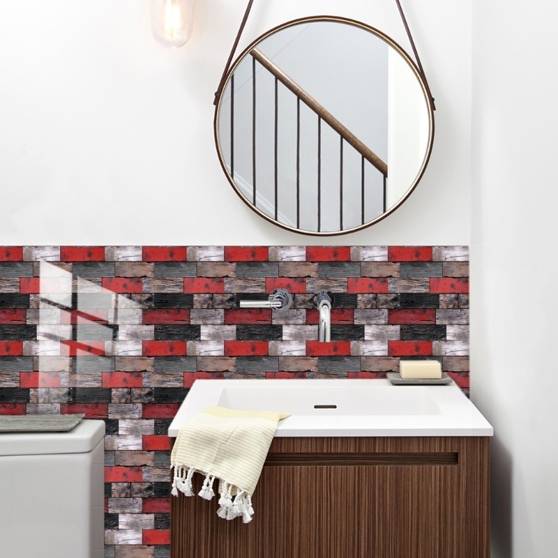10lots Removable Vinyls Wallpapers For Kitchen Backsplash And Bathroom Makeover