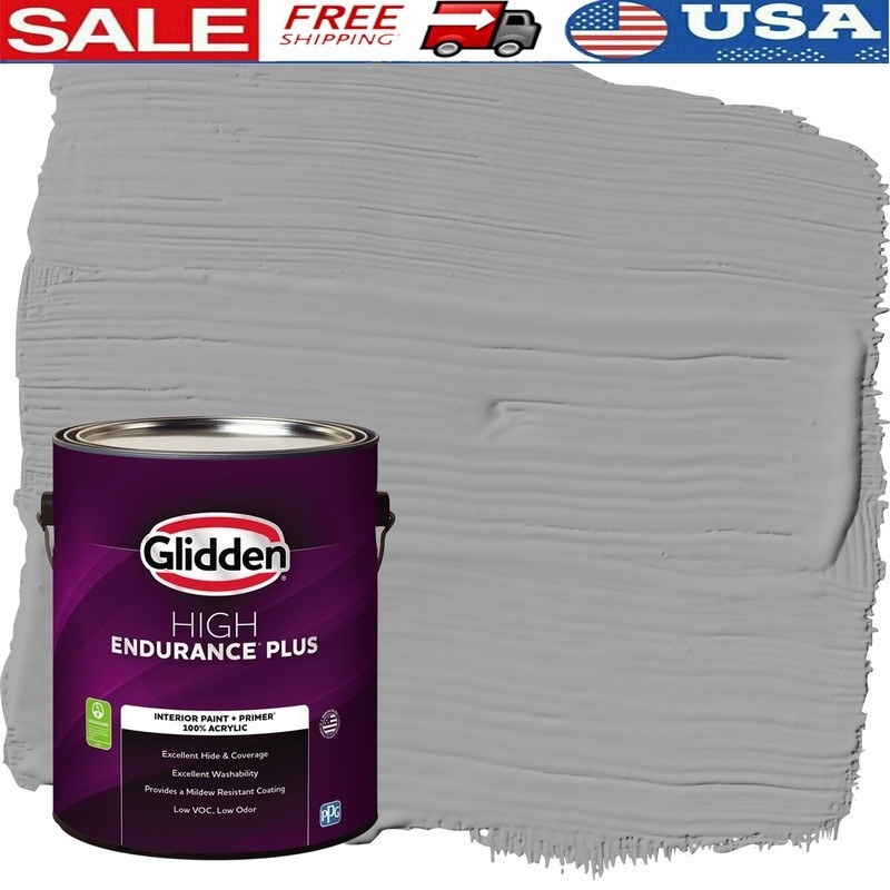 Interior Paint Primer Low VOC Washable Mildew Resistant 100% Acrylic 1 Gal New