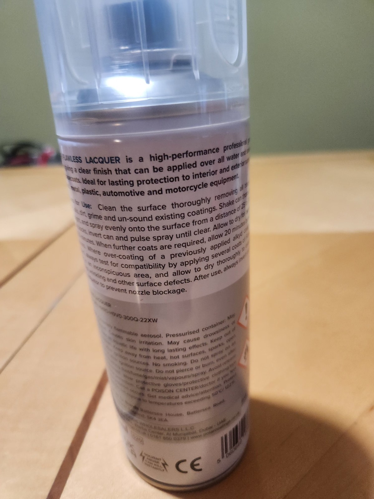 Polar Clear Gloss Flawless Lacquer Spray – 2 X 13.5 Fl Oz – Clear Coat Spray Pai