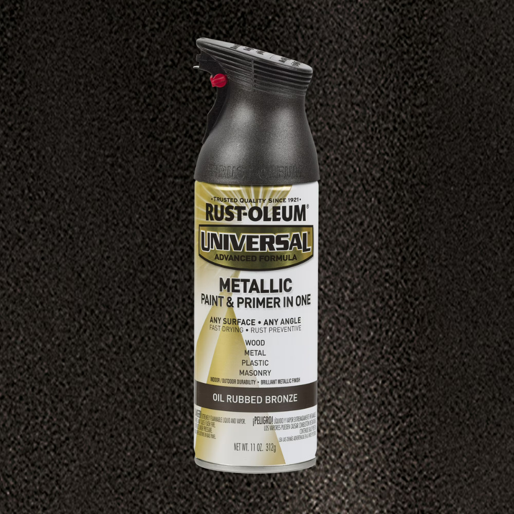 3PK Rust-Oleum All Surface Oil Rubbed Bronze Metallic Spray Paint & Primer, 11oz