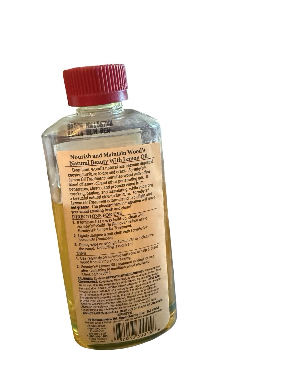 Formby’s Penetrating Lemon Oil Treatment 75% Full 8 ozFormby’s