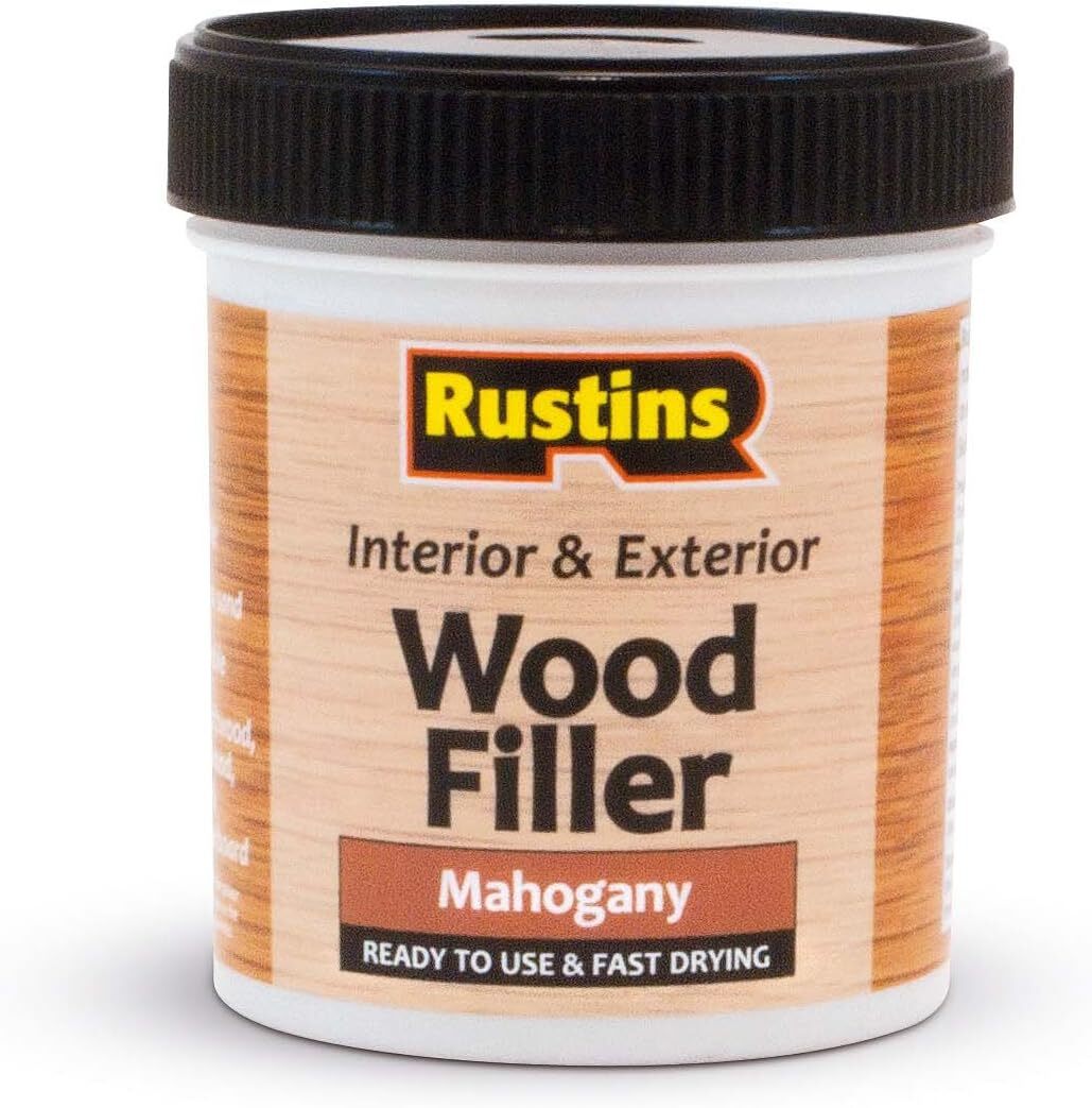 AWOOM250 Acrylic Wood Filler, Mahogany, 250 ml 250 ml, Mahogany