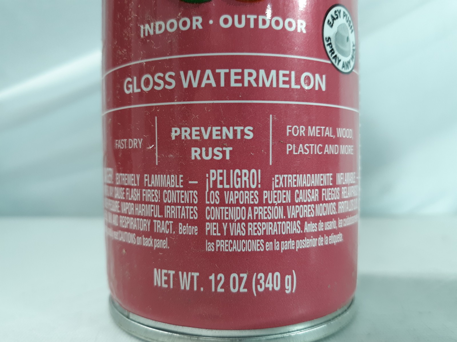 Krylon ColorMaxx Gloss Watermelon Paint + Primer Spray Paint – Lot of 6