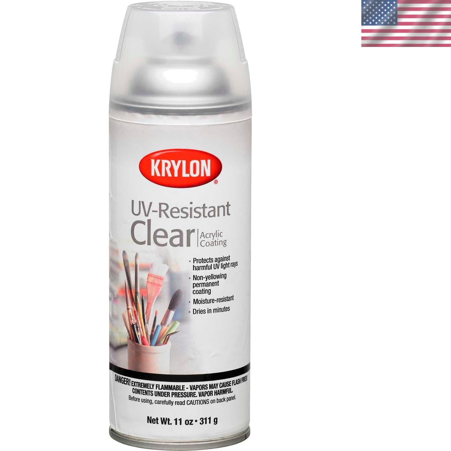 Artist and Clear Coating UV-Resistant Clear Gloss, 11 Ounce 6 Pack