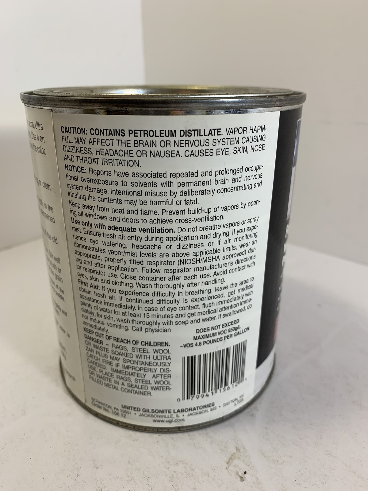 ZAR PLUS Cherry Satin Fast Drying Wood Stain & Polyurethane 1 Quart Oil-Based