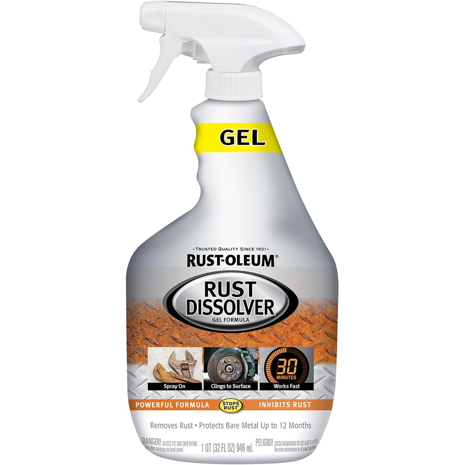 Rust-Oleum 300112 Rust Dissolver Gel 32 oz