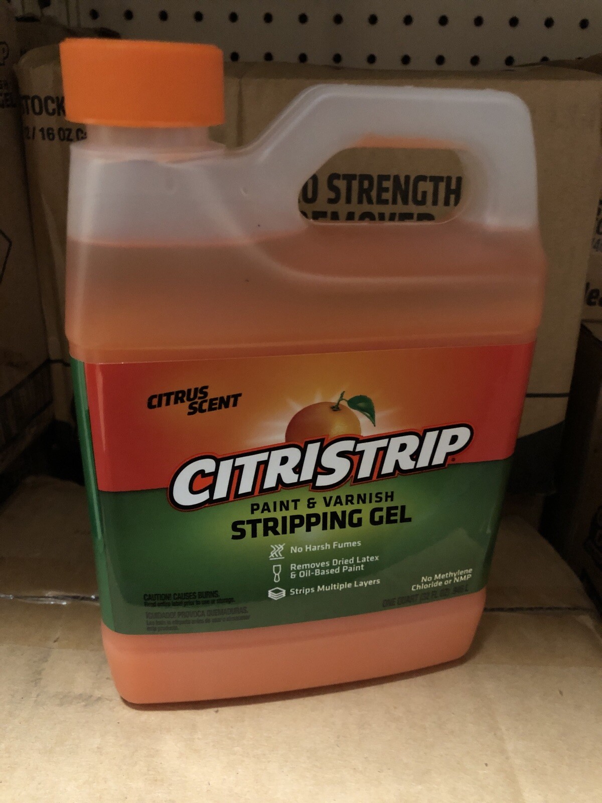 Citristrip QCSG801 Paint Varnish Stripping Gel One Quart Brand New