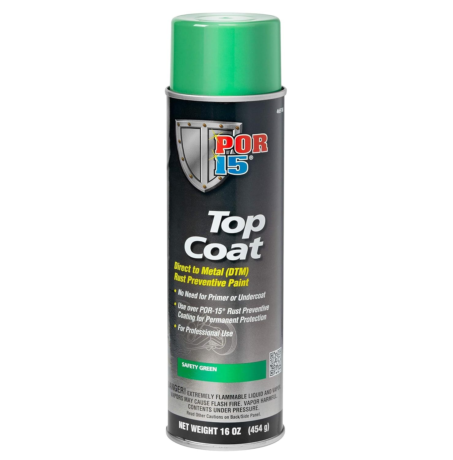 POR-15 Top Coat Spray Paint, Direct to Metal Paint, Long-term Sheen and Color Re