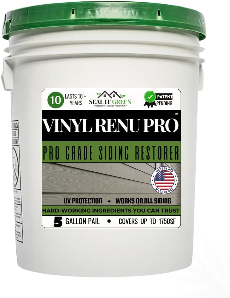 Vinyl Renu Siding Restorer – Restore Color & Shield All Surfaces!