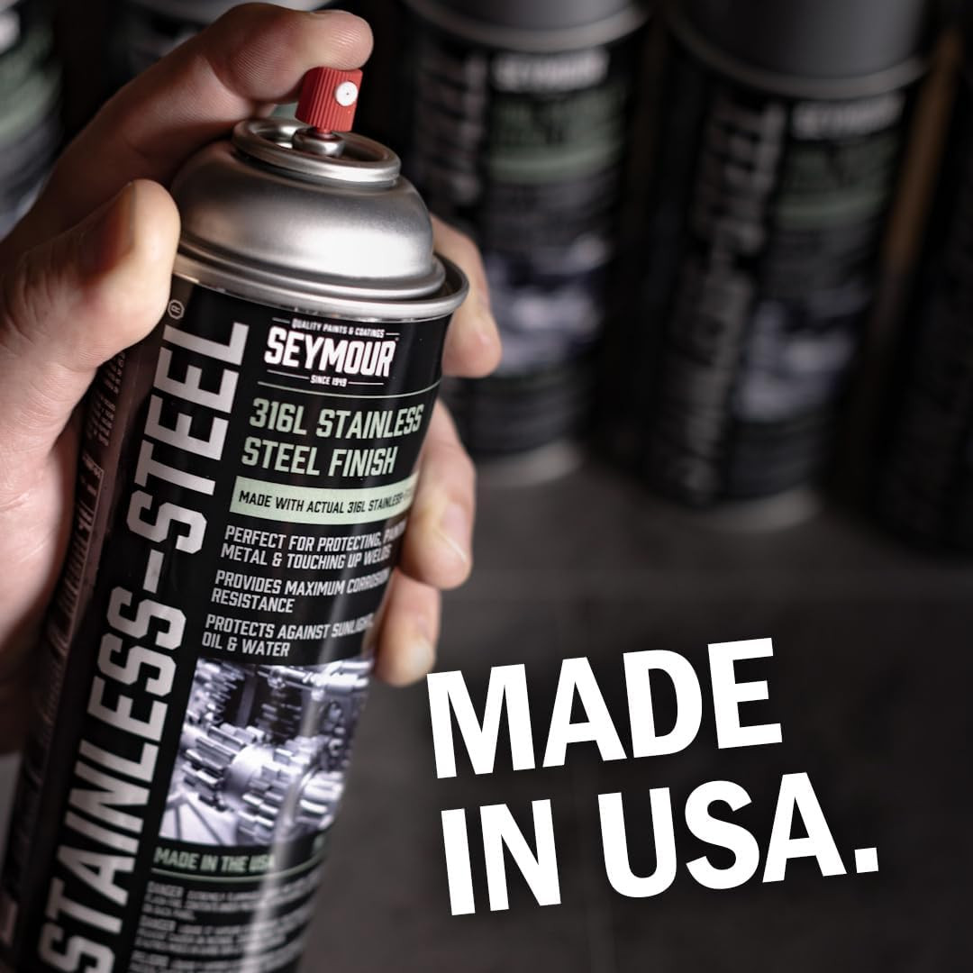 Stainless Steel Rust Protective Spray Paint – STAINLESS STEEL SPRAY 16 Oz. Can