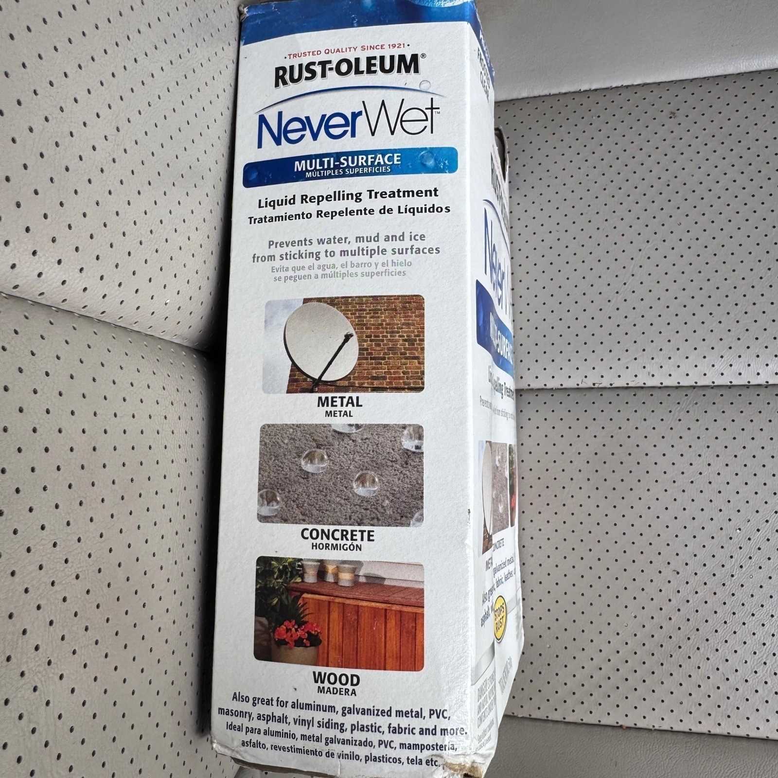 Rust-Oleum NeverWet Multi-Surface Treatment 18oz Frosted Clear Industrial