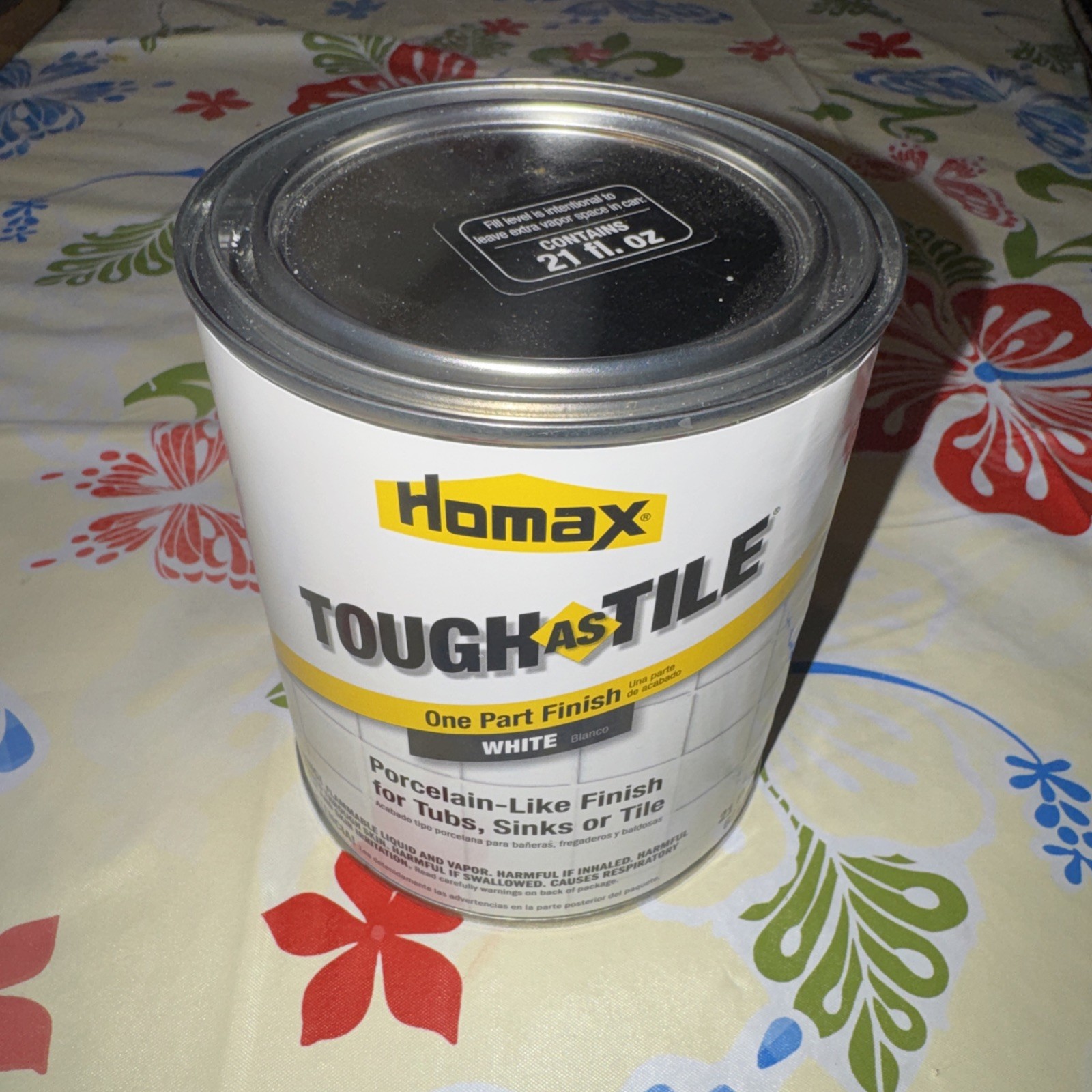 Homax Tub and Tile Refinishing White, 21 Oz, Brush On, Tough as Tile 4