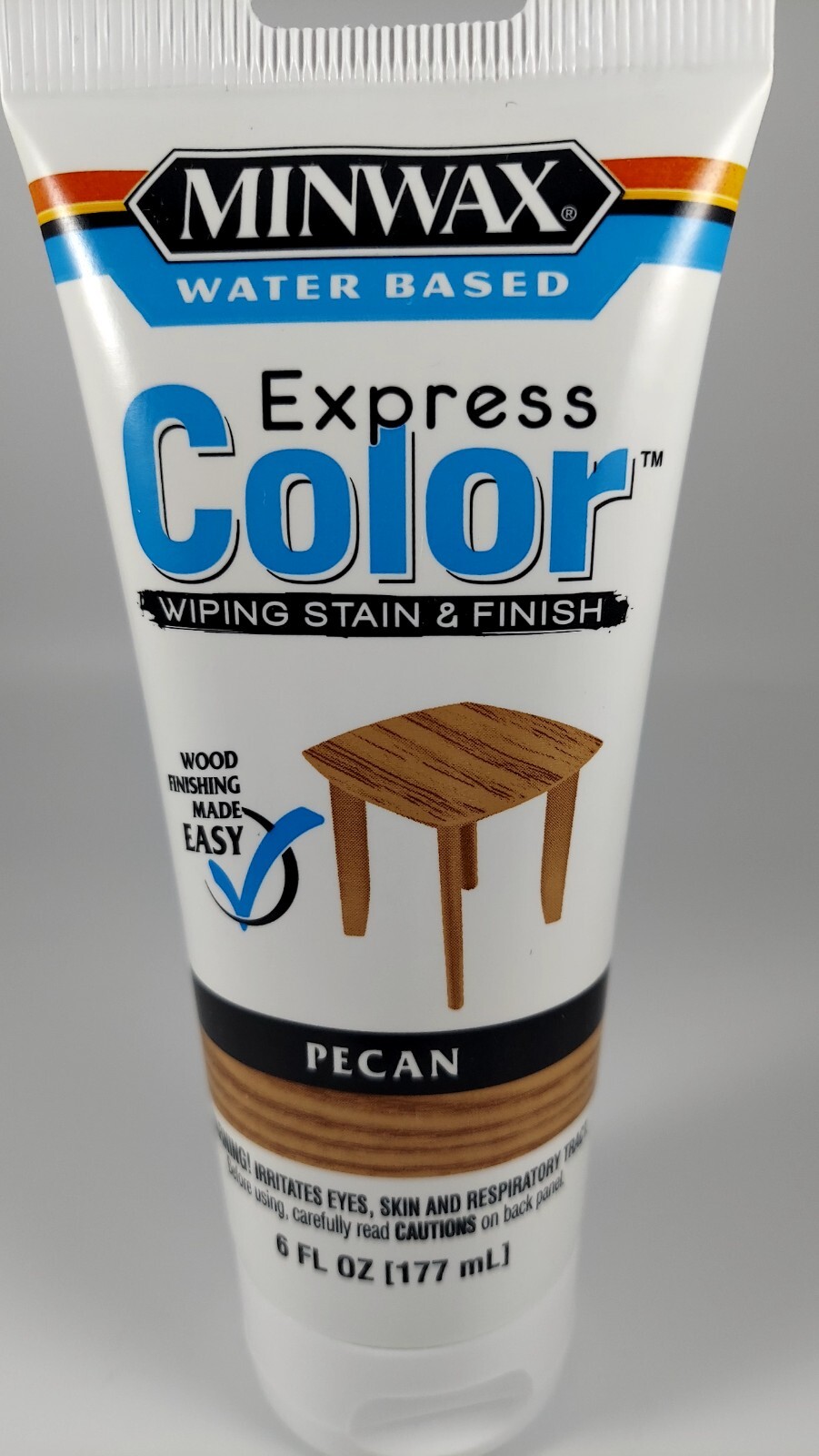Miniwax Express Color Pecan 6 Oz Water Based Wiping Stain and Finish VHTF