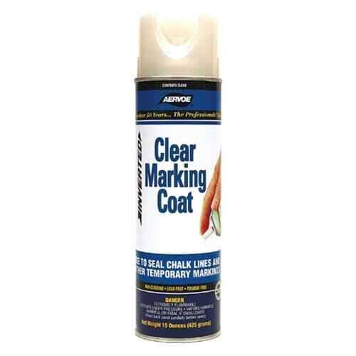 Aervoe 200 20-Oz Lead-Free Non-Clogging Seal & Protect Clear Marking Spray Paint
