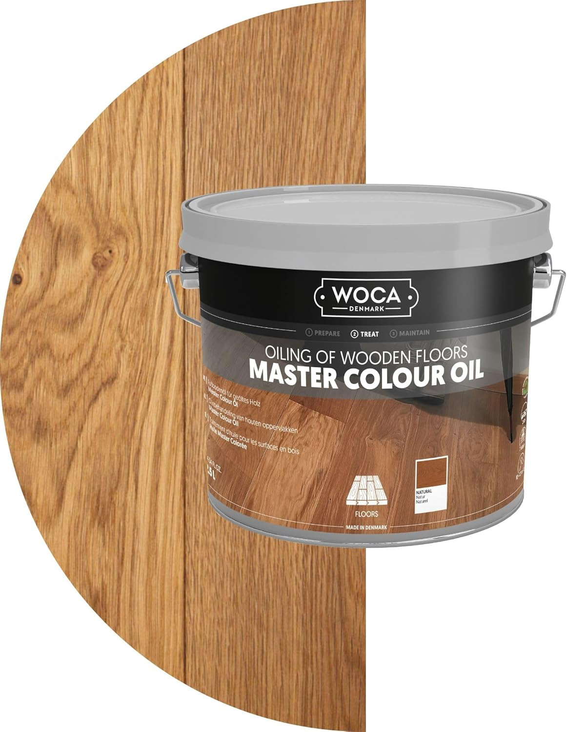 Denmark Master Color Oil – Eco-Friendly Wood Stain & Finish 2.5L