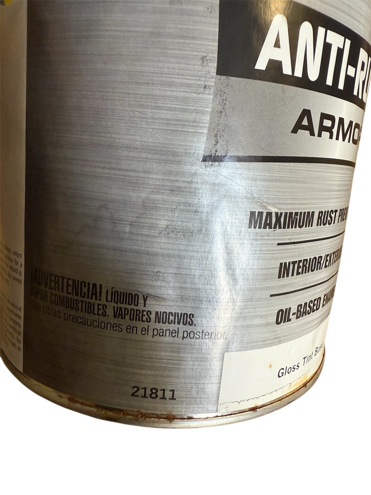 Valspar Anti-Rust Armor Satin Tint Base 21811 124 fl.oz., FREE SHIPPING