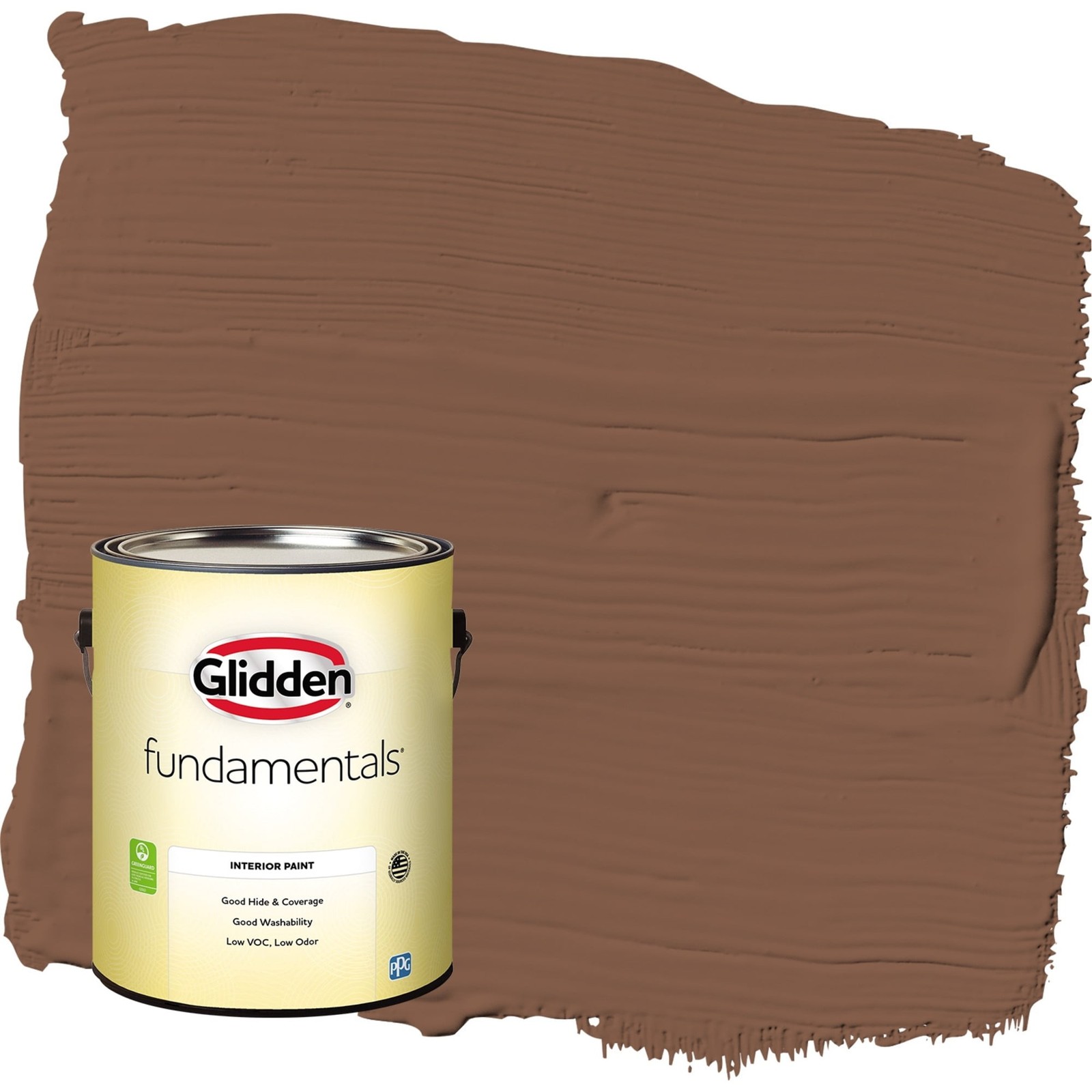 Fundamentals Spiced Cinnamon / Beige Eggshell Interior Paint 1 Gallon