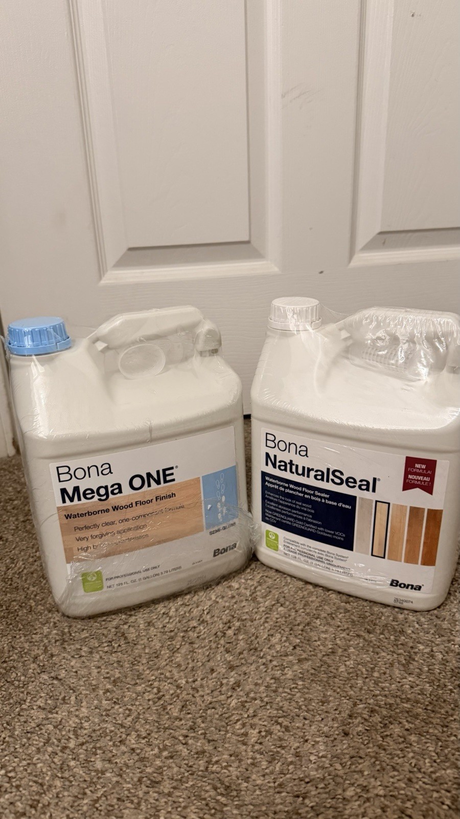 Bona Mega ONE Satin Water-Based Wood Floor Finish + NaturalSeal 2×1 Gal