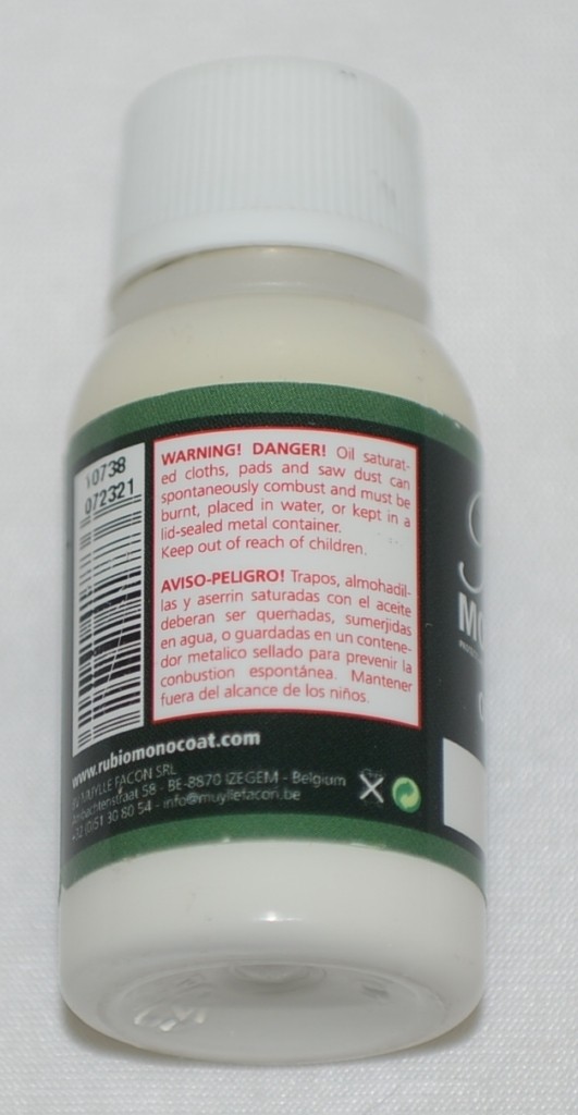 Rubio Monocoat Oil Plus 2C Comp A White 39 20 Milliliters Unopened