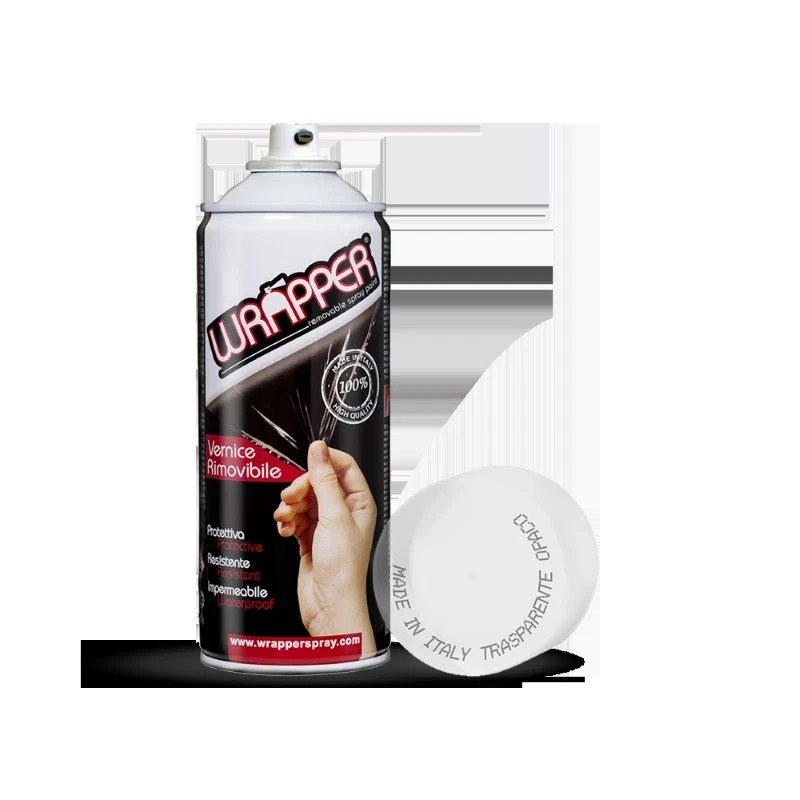 REMOVABLE WRAPPER PAINT SPRAY ML 400 VARIOUS COLORS