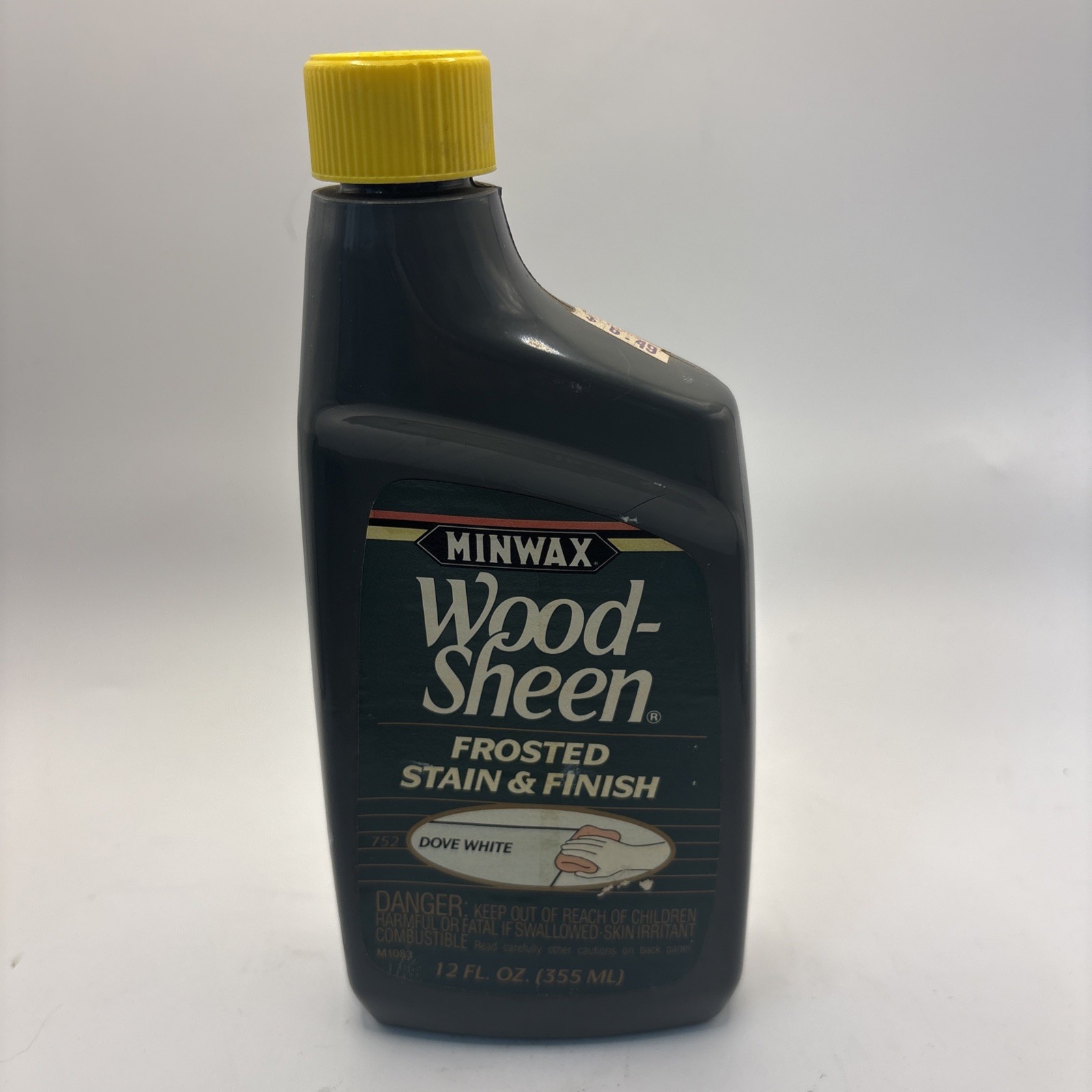 Minwax Wood Sheen Frosted Stain & Finish Dove White (752) 12oz Discontinued NEW
