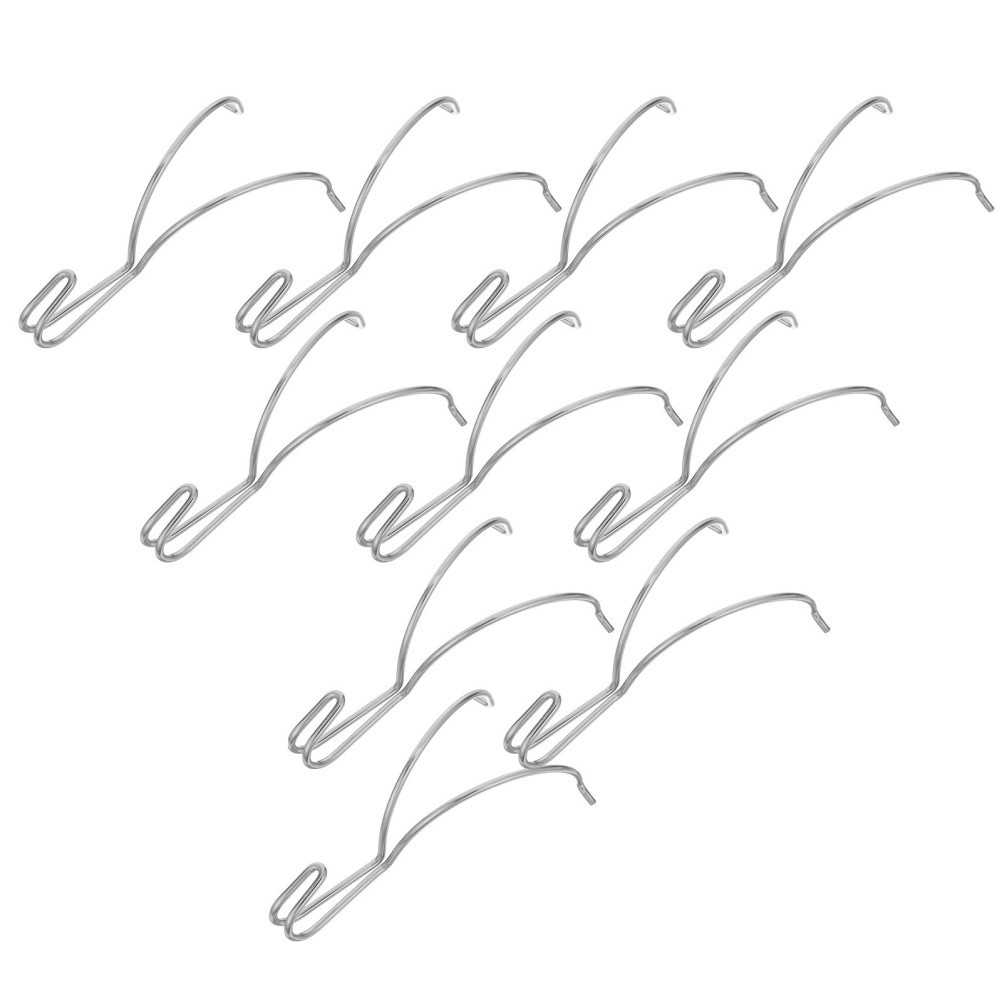 10Pcs Reusable Cabinet Painting Hooks Stainless Steel Spray Paint Door Hangers