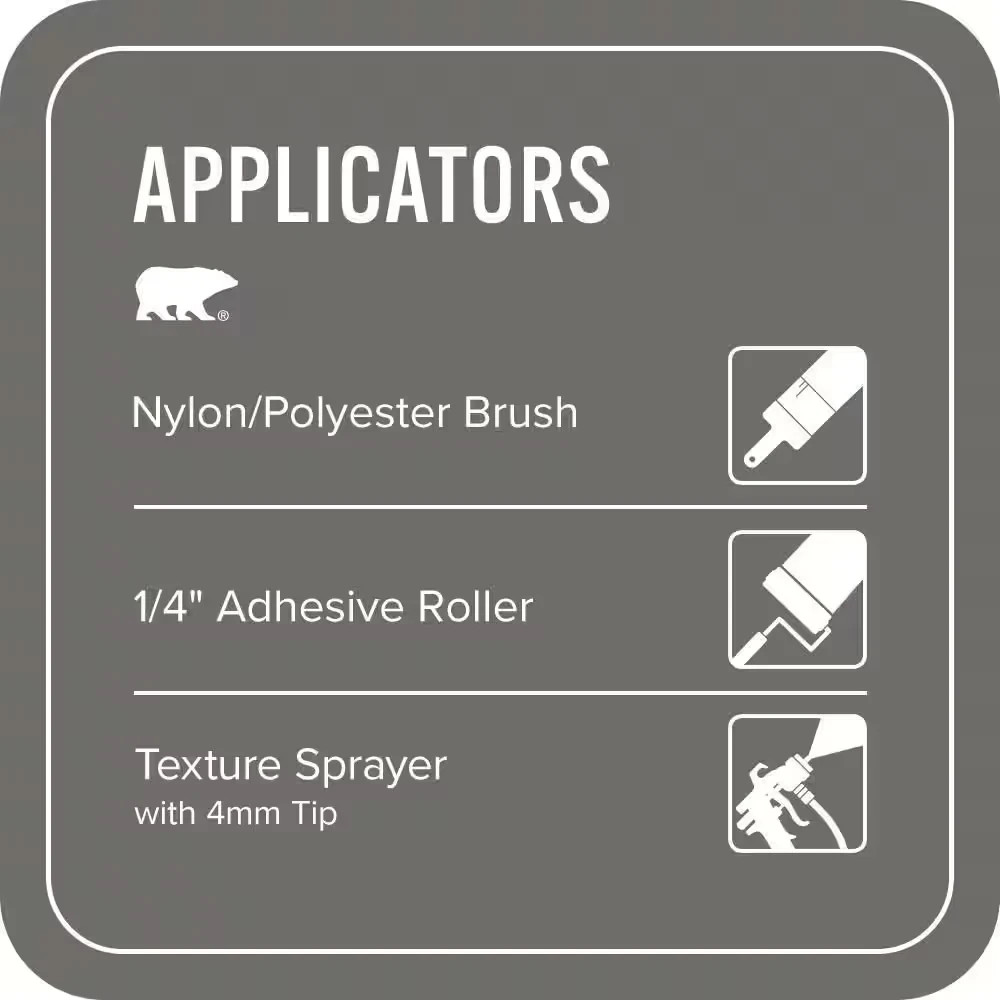 5 Gal Gray Granite Grip Decorative Flat Interior/Exterior Concrete Floor Coating