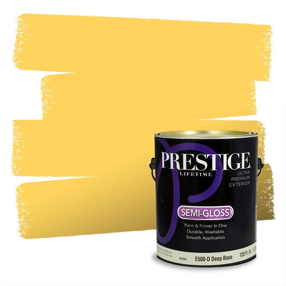 PRESTIGE Paints Exterior Paint and Primer In One 1 Gallon Semi Gloss Comparable