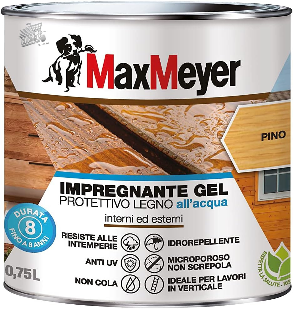 MAXMEYER PINE WOOD WATER GEL IMPREGNATOR PAINT HOLDER EXTERIOR TREATMENT 75