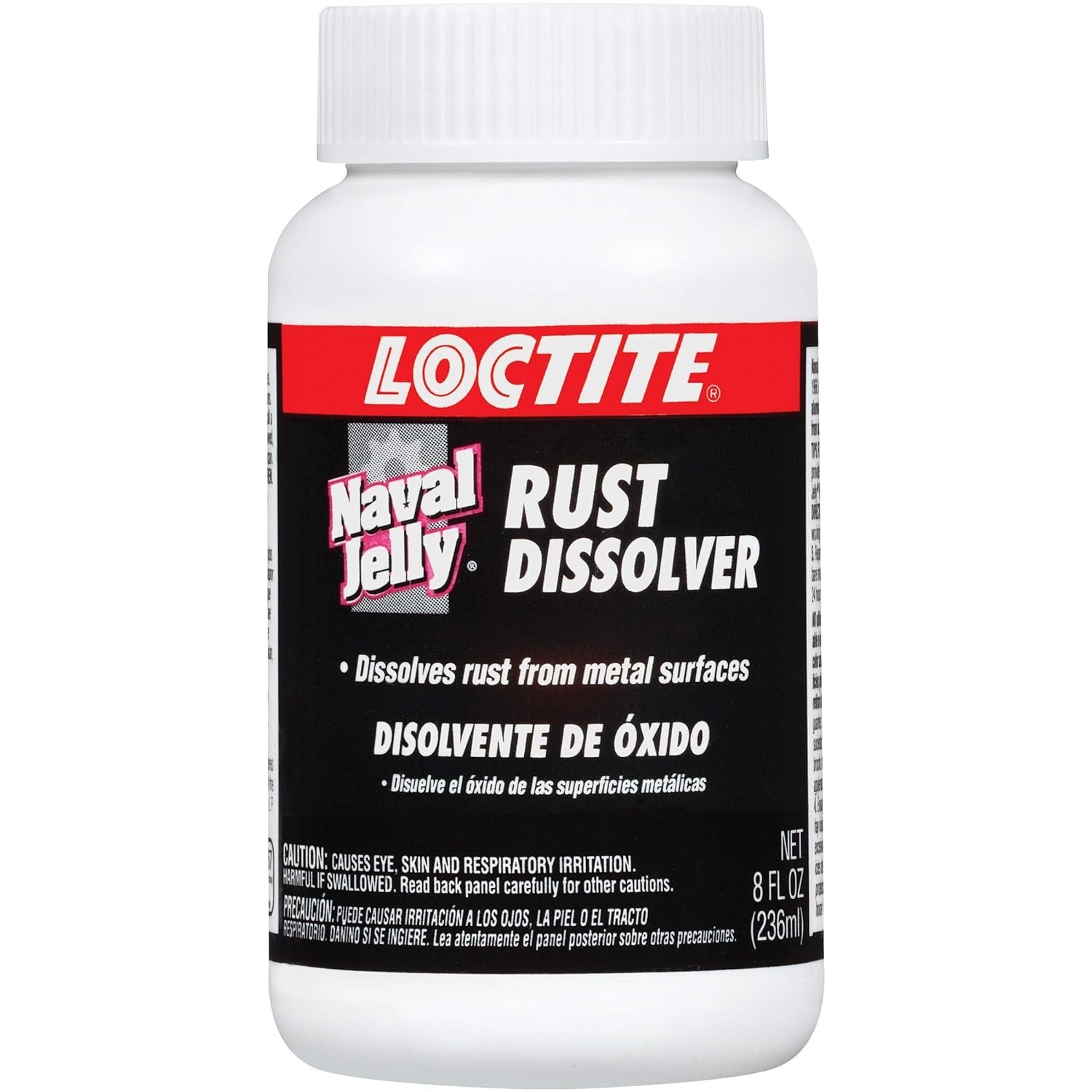Reliable Naval Jelly Rust Dissolver 8 fl oz – Restore Rusty Metal Surfaces