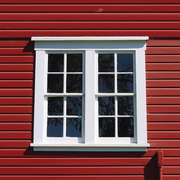 Fence Exterior Paint 5 Gallon Red Barn Livestock Safe Durable Oil Latex Adhesion