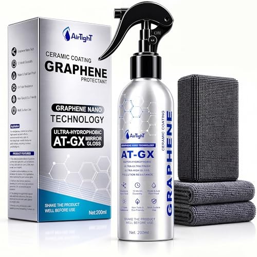Advanced Graphene Ceramic Coating AT-GX Nano Protectant Long-Lasting 200ml