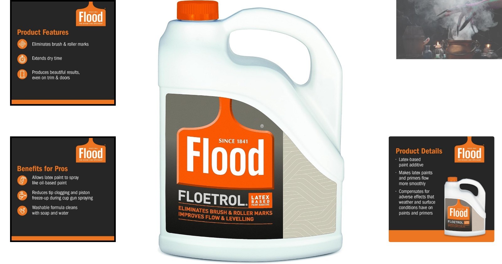 Versatile 1 Gallon Floetrol Latex Paint Additive for Easy Painting Projects