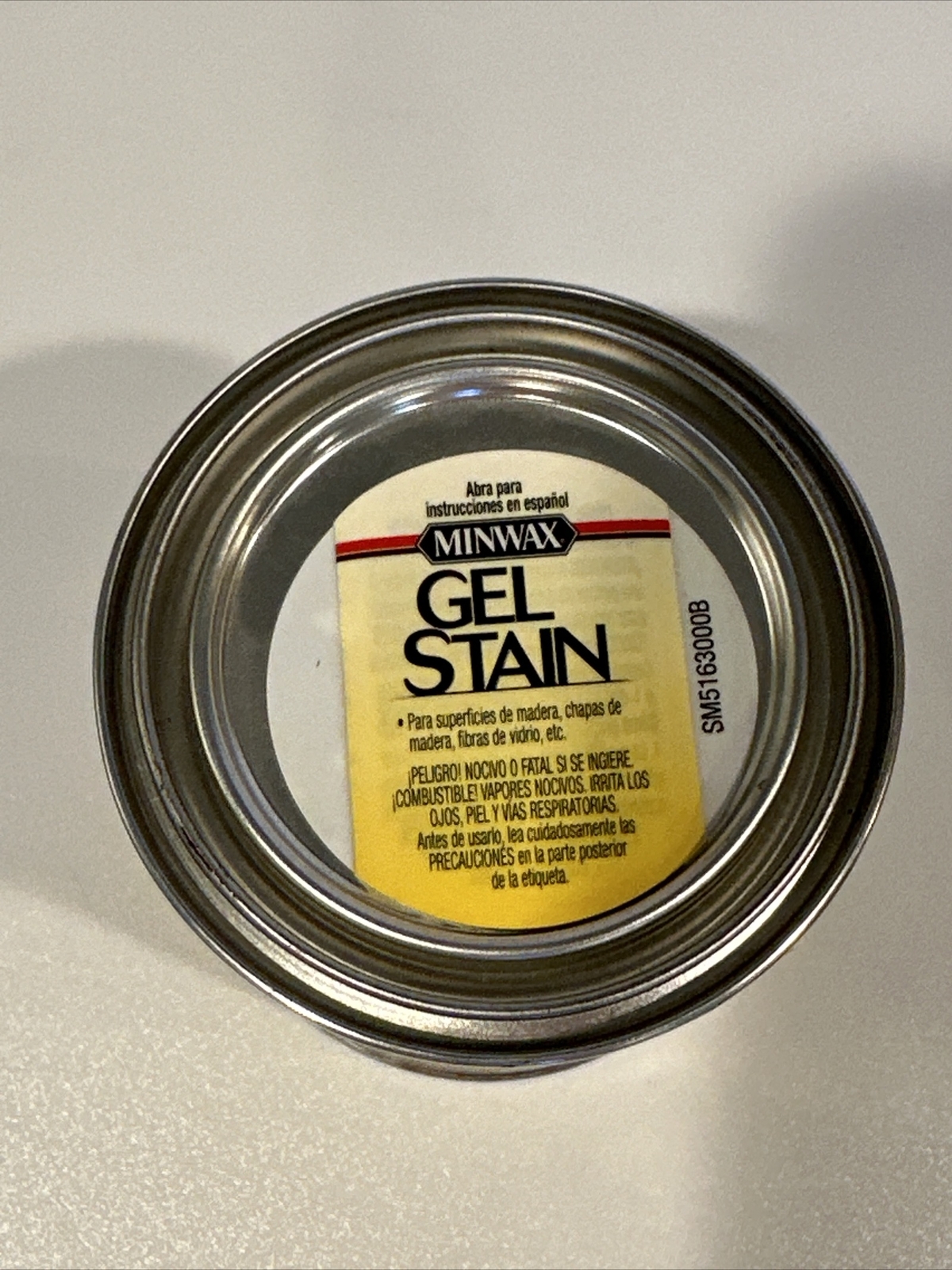 Minwax 260904444 Interior Wood Gel Stain, 1/2 pint, Red Elm