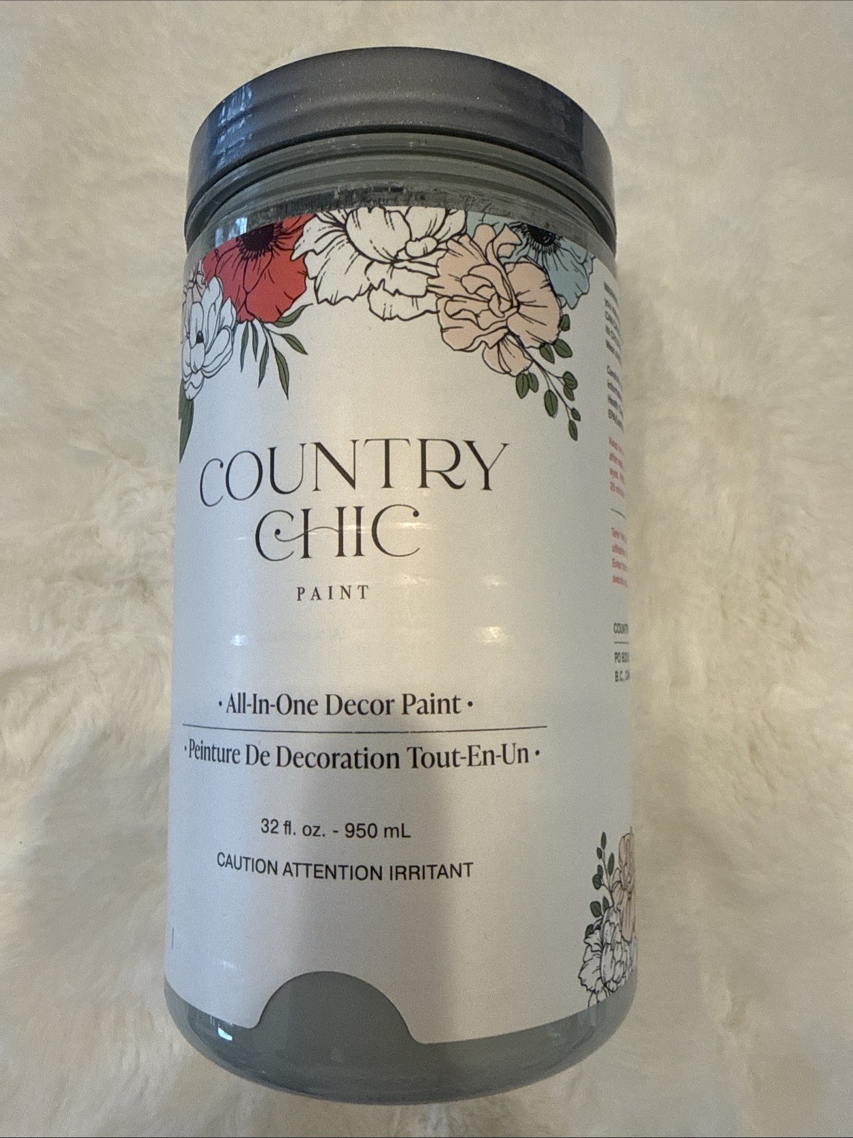 New Country Chic Chalk Style All In One Home Decor Paint 32 oz Color: Dune Grass