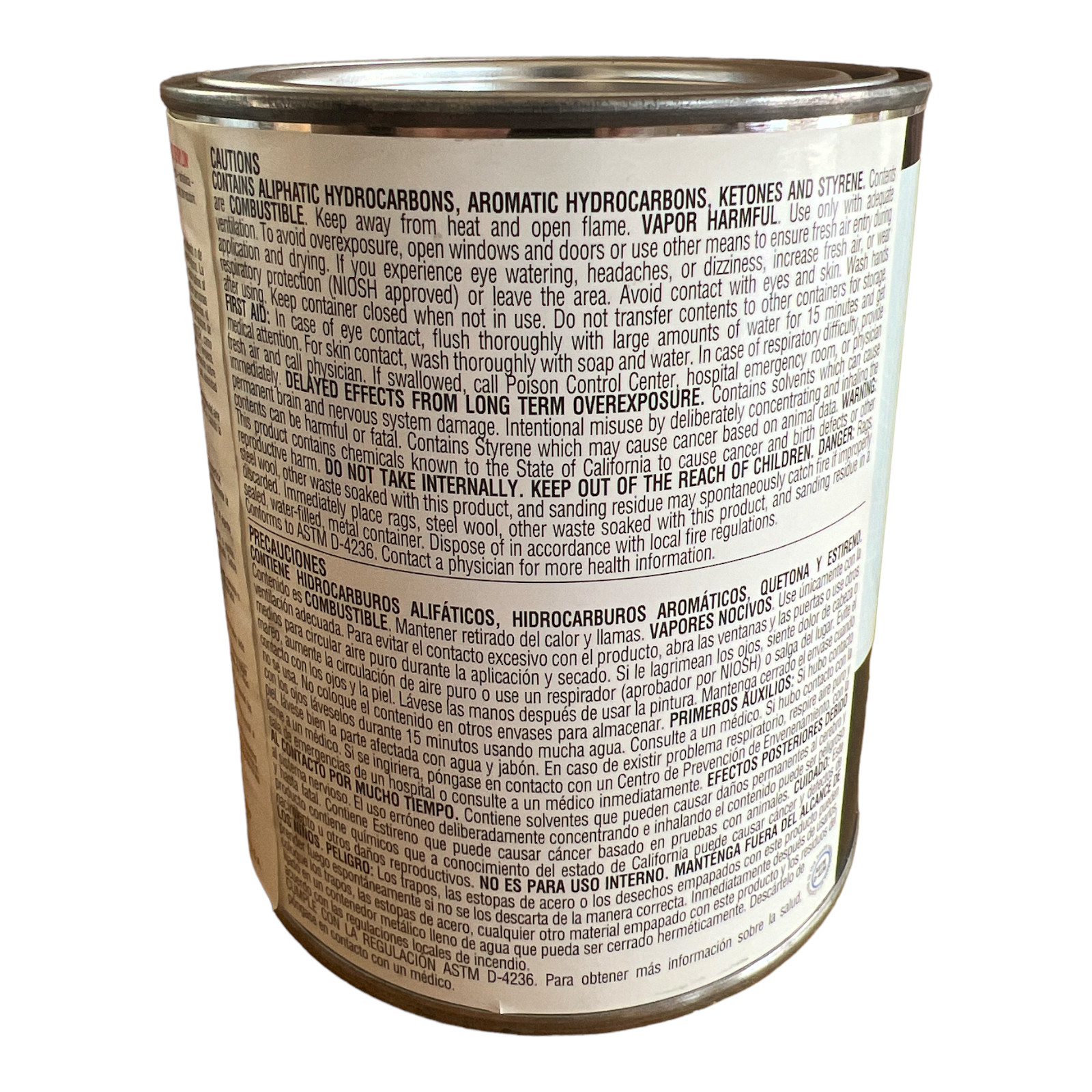 RARE 1 Qt Krylon Fusion for Plastic Brush On Semi-Gloss Hunter Green 5306 Paint