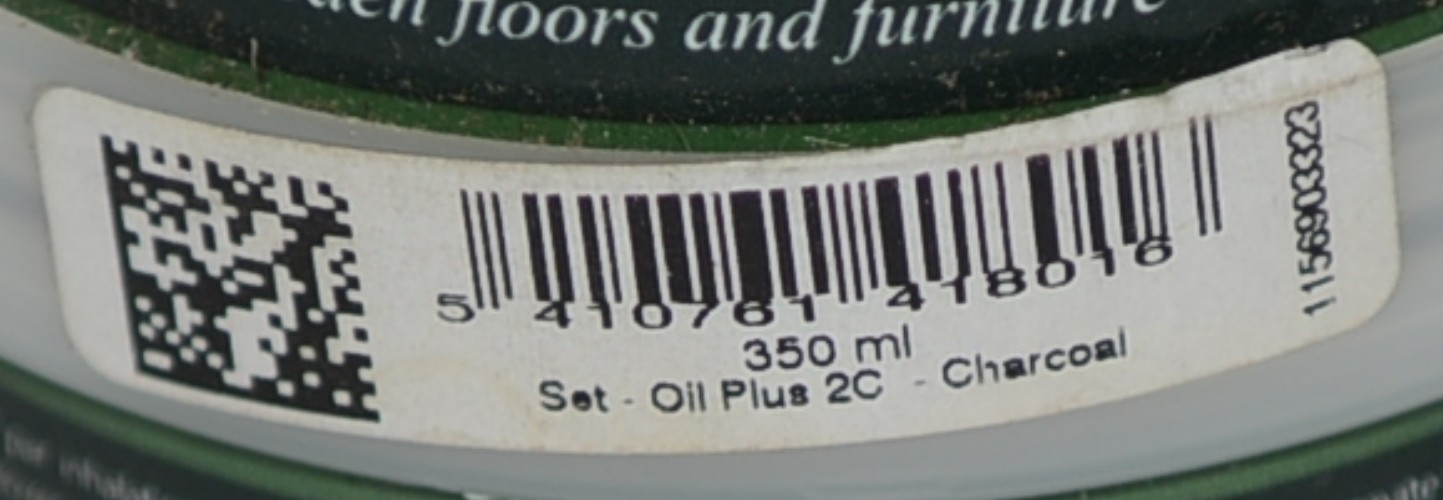 Rubio Monocoat Oil Plus 2C Comp A Charcoal 275 ML With Accelerator 75 ML