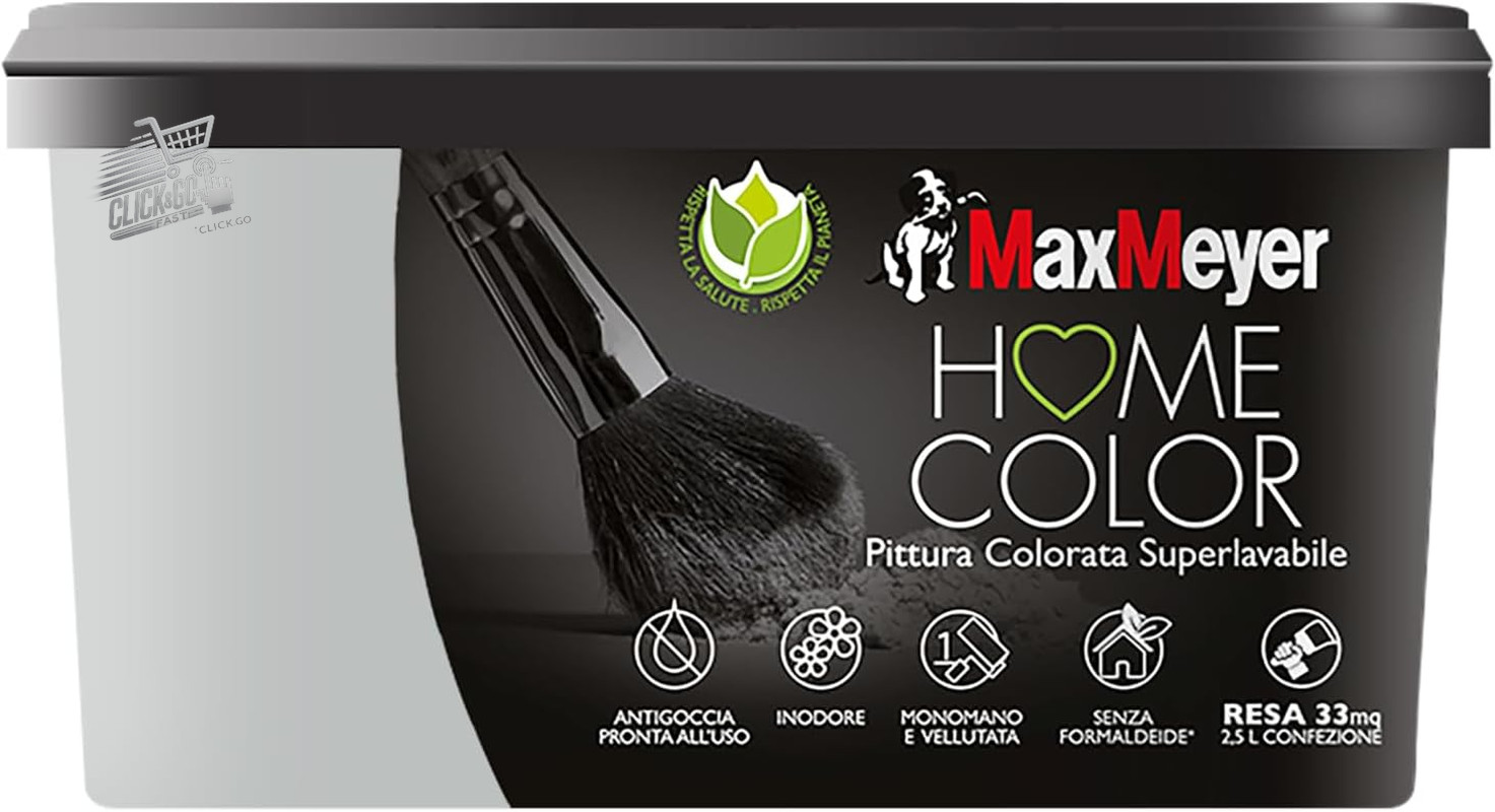 Super Washable Paint Silver 2.5L Interior Walls Home Building 7165313F500003
